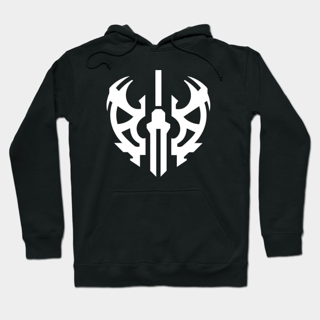 Black Desert Warrior Class Icon Hoodie by Jaxilar